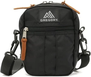 [Gregory] Shoulder Bag Official Quick Pocket M Current Model Black  - Picture 1 of 4