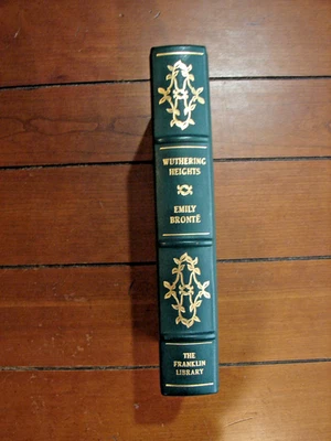 Wuthering Heights Emily Bronte leather bound Franklin Library near fine - Image 1 of 4