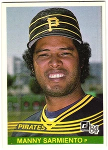 1984 Donruss - Manny Sarmiento #200 - Picture 1 of 2