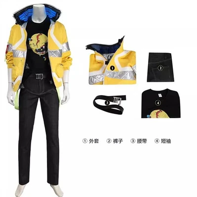 Cyberpunk 2077 David Martinez Cosplay Costume Outfits Halloween Jacket Handmade - Image 1 of 4