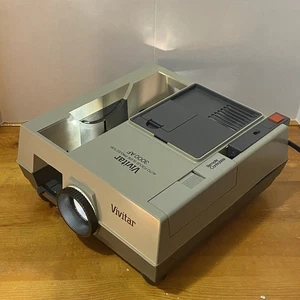 Vintage Vivitar 3000AF Diaprojektor kabelgebunden Fernbedienung Licht getestet und funktioniert - Bild 1 von 5