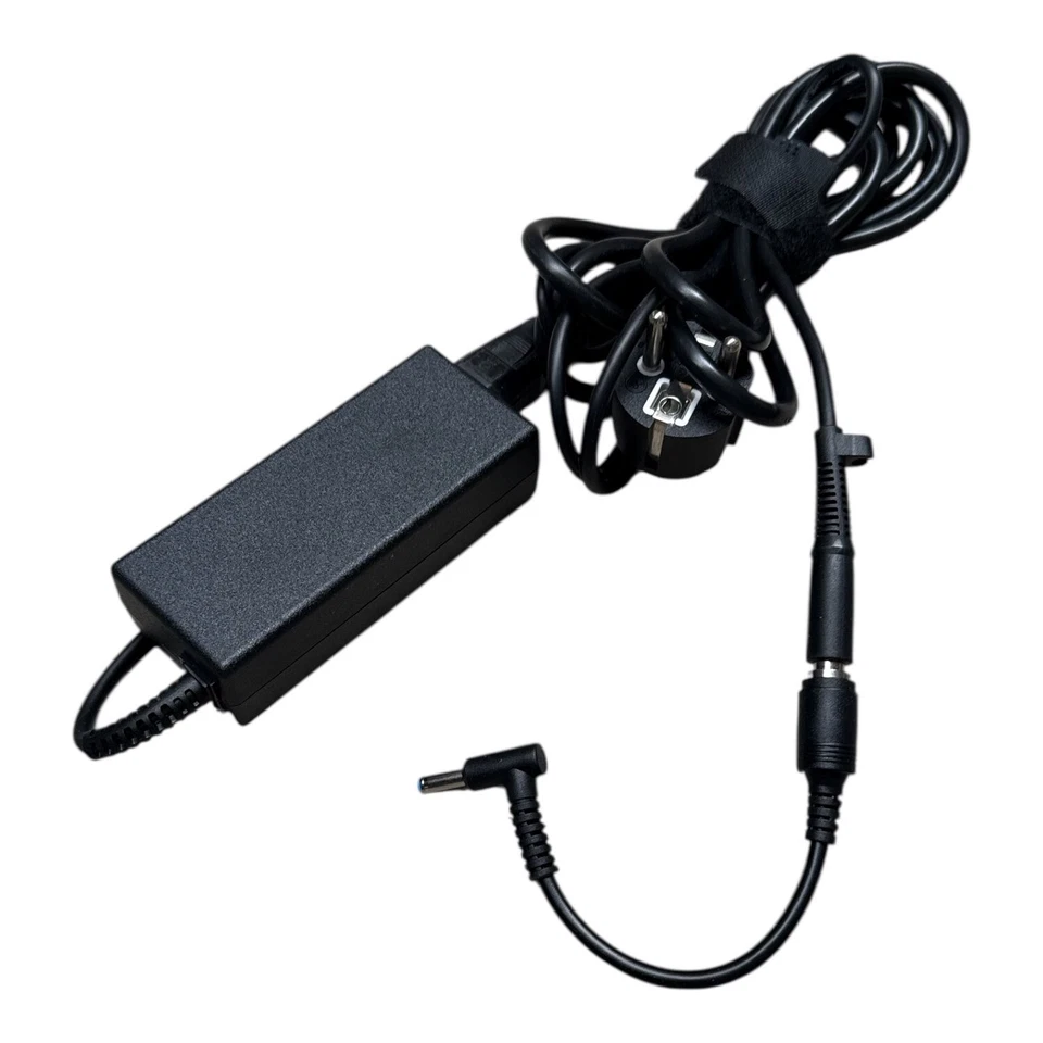 Original HP 65 Watt Netzteil 19,5V 3,34A 65W blau Stecker 4,5mm x 3mm mit PIN - Bild 1 von 1