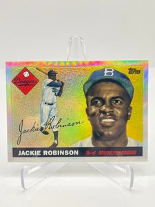 2013 TOPPS CHROME JACKIE ROBINSON REFRACTOR NO. 50 DODGERS - Picture 1 of 2