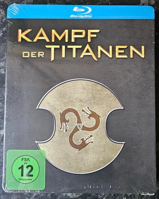 Clash of The Titans - Factory Sealed Crackle Fin German Import Blu-ray Steelbook - Image 1 of 2