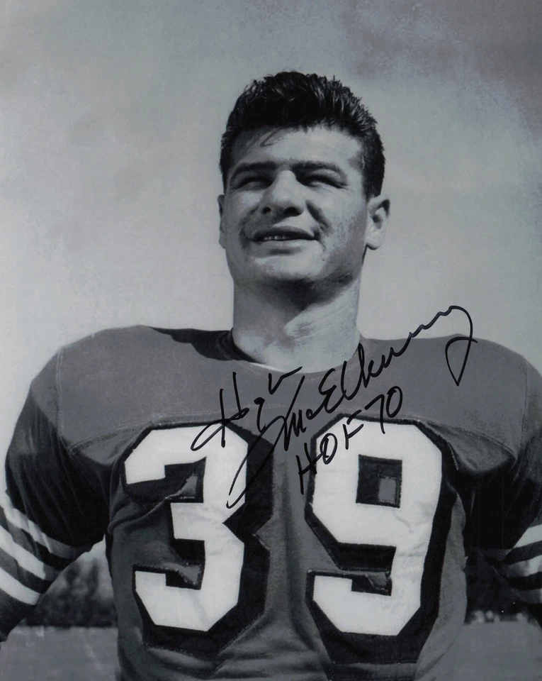Hugh McElhenny Autographed Signed 8x10 Photo San Francisco 49ers "HOF 70 - Image 1 of 1