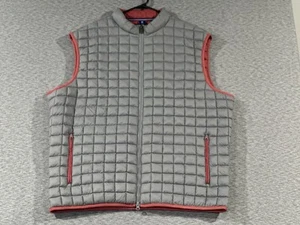 Footjoy 1857 Quilted Puffer Vest XXL Gray Light Weight Full Zip FJ - Picture 1 of 12