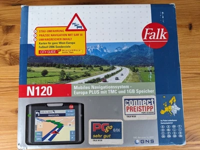 Falk Navigationsgerät N120,  Karten-Update von 2012 - Bild 1 von 4