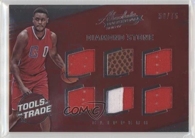 2016 Absolute Tools of the Trade Rookie Materials Six /75 Diamond Stone #23 RC - Image 1 of 2