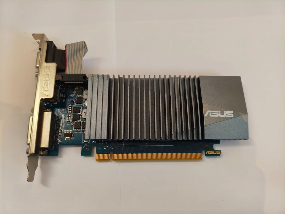 ASUS GeForce GT710 2GB GDDR5 PCIe Video Graphics Card GT710-SL-2GD5 BRAND NEW - Image 1 of 4