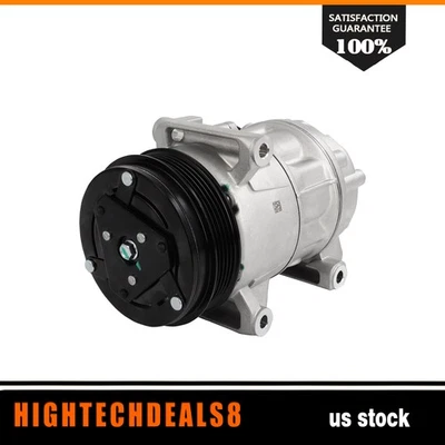 Compresor de aire acondicionado para Fiat 124 Spider Fiat 500L 1,4 L 2017-2019 2020 5 ranuras Foto 1 de 4