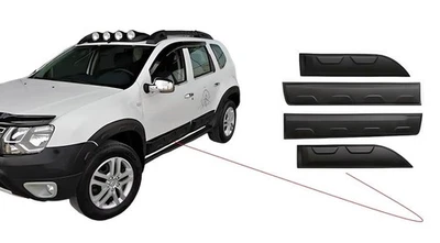 Fits Dacia Duster 2010-2017 ABS Door Protector Plastic Side Moulding Body Kit Foto 1 de 4