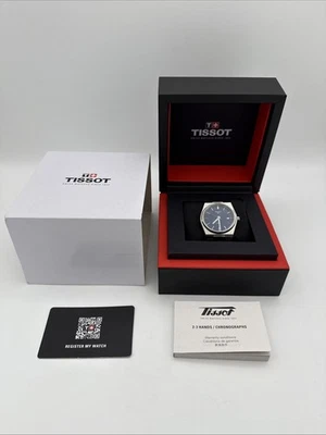 Tissot PRX Men's Watch Blue Face Blue Band - Image 1 of 4