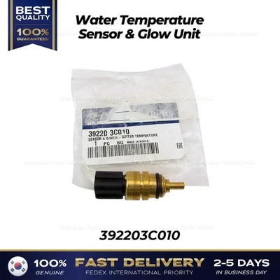 ⭐Genuine⭐ Water Temperature Sensor & Glow Unit 392203C010 for Kia Borrego Sedona - Image 1 of 2