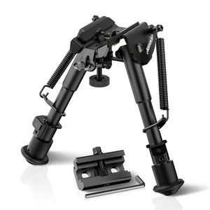 Bipod 6-9 Inches Picatinny Bipod for Rifles with 6 Adjustable Heights for Sho... - Picture 1 of 9
