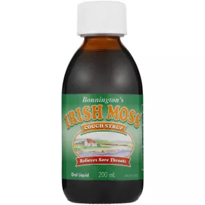 Bonnington's Irish Moss Cough Syrup 200mL - Picture 1 of 1