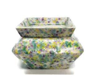 African Violet Pot Square Jazz Notes -PREORDER 2 weeks handling time - Picture 1 of 2
