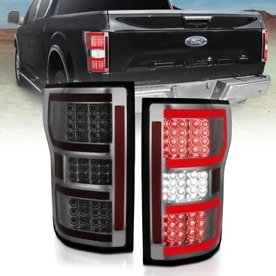 Anzo 321339 Smoke Full LED Tail Lights For 2018-2020 Ford F150 Pickup XL XLT - Image 1 of 4