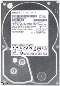Hard Hitachi 7K3000 HDS723020BLA642 2TB 7200U/Min SATA III 64MB 3.5'' Inch - Picture 1 of 3