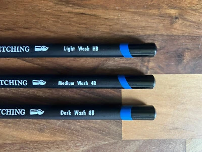 Derwent Watersoluble Sketching Single Pencil Individual Multiple Graphite Wash - Image 1 of 4