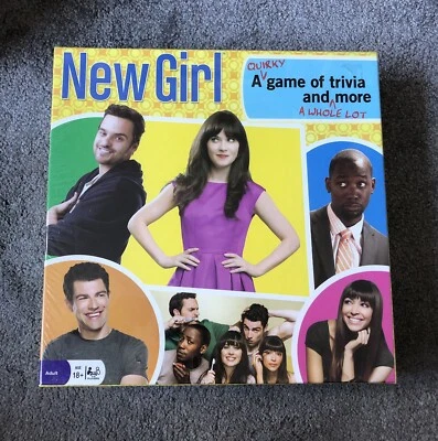 New Girl Fox TV Show Board Game Trivia and More Deschanel Hannah Simone NEW GAME - Image 1 of 2