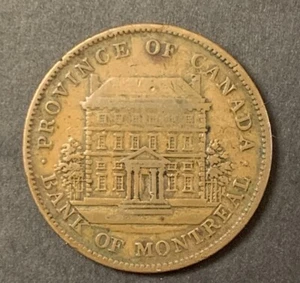 1842 Prov. Of Canada Bank Of Montreal Br. 526 Pc-2b - Picture 1 of 3