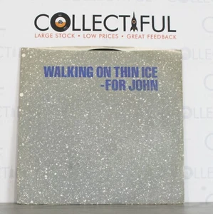YOKO ONO - WALKING ON THIN ICE FOR JOHN - 1981 - PS - VINYL 45rpm 7" SINGLEš„ - Picture 1 of 2
