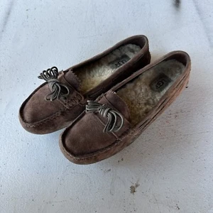 UGG Australia Dakota Women's Size 8 Men's Size 6.5 Moccasin Slipper - Brown - Picture 1 of 13
