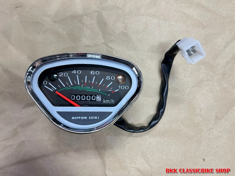 Honda Chaly Dax CF50 CF70 ST50 ST70 ST90 Speedometer meter Nippon Seiki km/h - Image 1 of 4