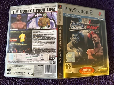 WWE Smackdown VS Raw 2006 Sony PlayStation 2 PS2 Version PAL English - Image 1 of 2