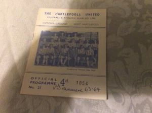 1963/4 DIV 4 HARTLEPOOLS UNITED V TRANMERE ROVERS 7 - Picture 1 of 1