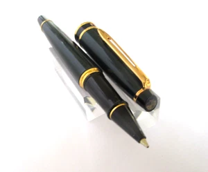 MAGNIFIQUE STYLO ROLLER BILLE WATERMAN MODELE EXPERT VERT FONCE P183 - Imagen 1 de 10