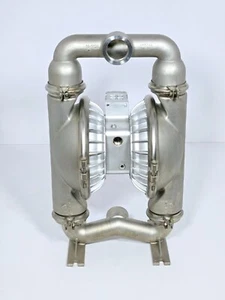 WILDEN PUMP 8 STAINLESS STEEL SS DOUBLE DIAPHRAGM/TRANSFER PUMP -TF #03 - Picture 1 of 13