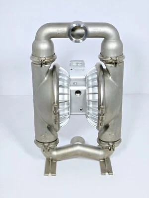 WILDEN PUMP 8 STAINLESS STEEL SS DOUBLE DIAPHRAGM/TRANSFER PUMP -TF #03 - Image 1 of 4