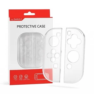 Soft TPU Transparent  Clear Protective Shell Case for Nintendo Switch 2 joycon - Picture 1 of 7