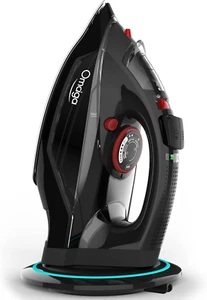 Cordless Iron, 1500W Cordless Iron with Steam - Cordless Iron for with 11.84Oz W - Picture 1 of 9