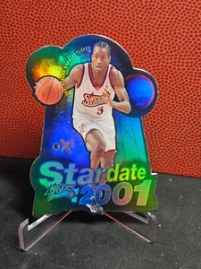 1997-98 Skybox EX 2001 Stardate 2001 Die Cut #7 Allen Iverson Rare - Picture 1 of 1