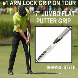 NEW LH A3-M BOCCIERI SUPER ARM LOCK PUTTER 41" HEEL SHAFT SLATE FINISH - Picture 1 of 14