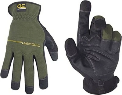 CLC Custom Leathercraft 123M Workright Flexible Grip Open Cuff Work Gloves - Image 1 of 2