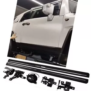 Black Power Deployable Electric Running Board Fits for FJ Cruiser 2005-2020 - Picture 1 of 9