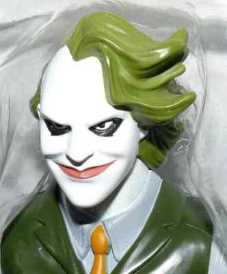 Boneco Mattel DC Batman The Joker-Heath Ledger 10" do Cavaleiro das Trevas Estado perfeito - Imagem 1 de 4