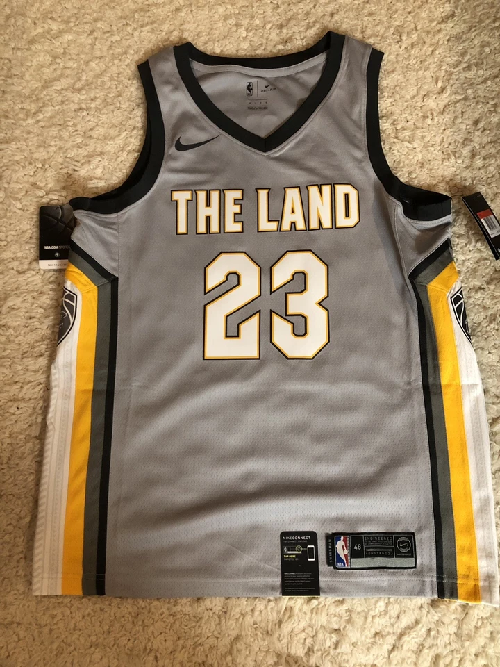 Nike Lebron James "the Land" Swingman Cleveland Cavs NBA Jersey 2xl 912087-007