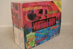 RARO NUEVO Nintendo 3D Virtual Boy VB Sistema de Juego TARJETA DE GARANTÍA Números Coincidentes - Imagen 1 de 4