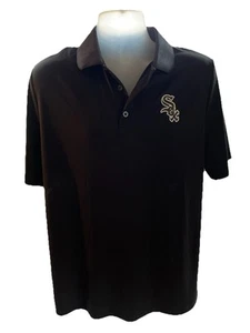 Fanatics Authentic Chicago White Sox Herren Poloshirt Kurzarm L schwarz - Bild 1 von 3