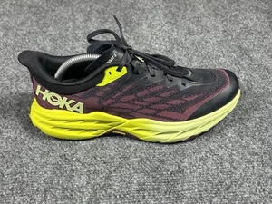 Hoka Speedgoat 5 Zapatos Mujer Talla 10B EE. UU. Púrpura Verde Zapatilla Deportiva Entrenador - Imagen 1 de 8