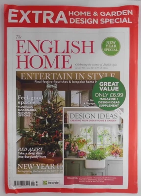 The English Home magazine Jan 2026 Entertain in Style, Feel-good spaces - Image 1 of 2