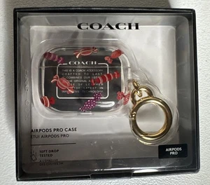 Coach Apple AirPods PRO 2 Wrapped Candy Clear Box Case - NEU - Bild 1 von 5