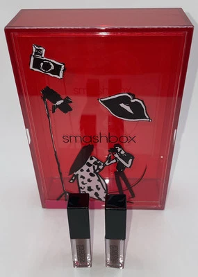 3 peças Smashbox Always On Liquid Lip Stepping Out 2x0,01 oz e caixa de armazenamento de acrílico - Imagem 1 de 4