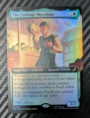 The Cabbage Merchant - #203 Foil Extended Art Foil - Avatar - Mtg - Image 1 of 2