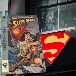 The Death of Superman DC Comics Trade Paperback 1993 First Edition - Picture 1 of 5