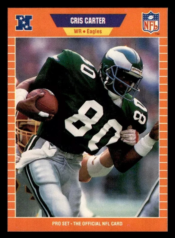 Cris Carter RC Eagles 1989 Pro Set #314 Cantidad disponible Foto 1 de 1
